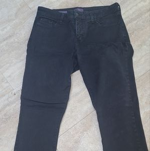 NYDJ ALINA LEGGING SZ 12 DARK BLUE WASH